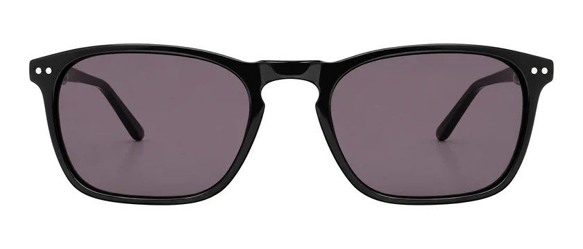 Óculos de sol TAG Heuer, acetato preto com lentes violeta